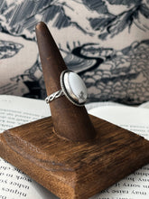 Load image into Gallery viewer, Loyal Owl Howlite, Size 7.5